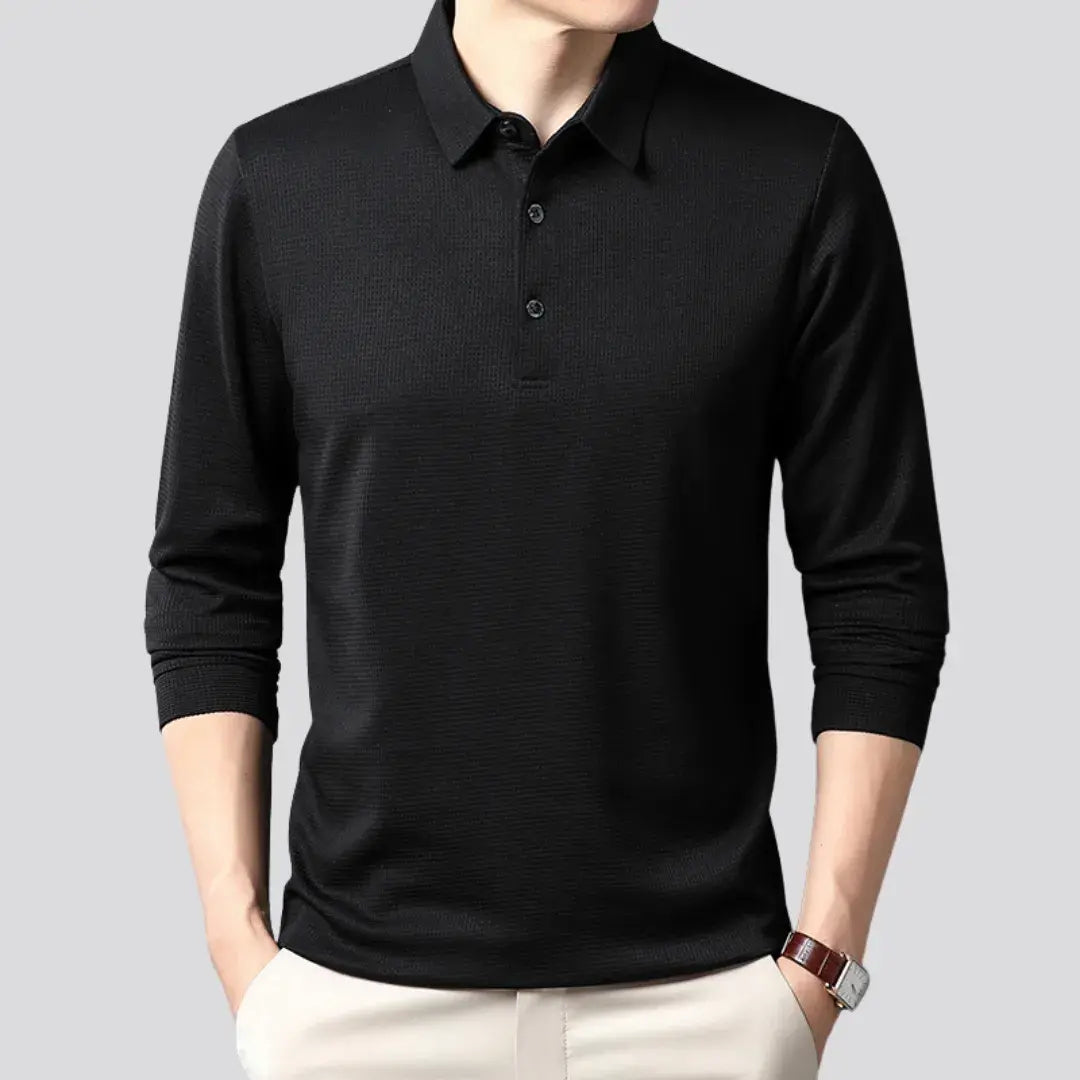 Long-sleeve Polo Shirt - Summer Line (2-Pack)