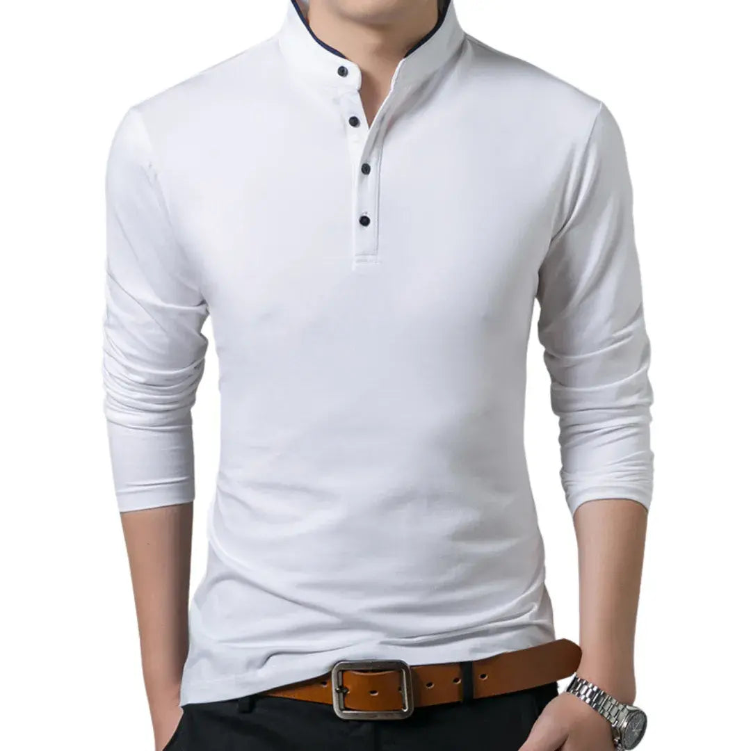 Long-sleeve Polo Shirt - Smart Breathe