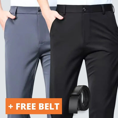 [BUY 1, GET 1 FREE + FREE BELT] - Dress Trousers FlexTech