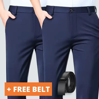 [BUY 1, GET 1 FREE + FREE BELT] - Dress Trousers FlexTech