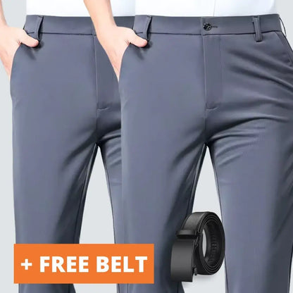 [BUY 1, GET 1 FREE + FREE BELT] - Dress Trousers FlexTech