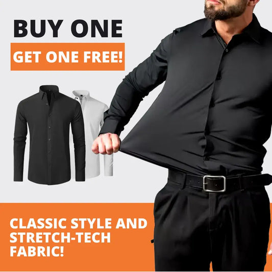 [BUY 1, GET 1 FREE] Dress Shirt - FlexTech