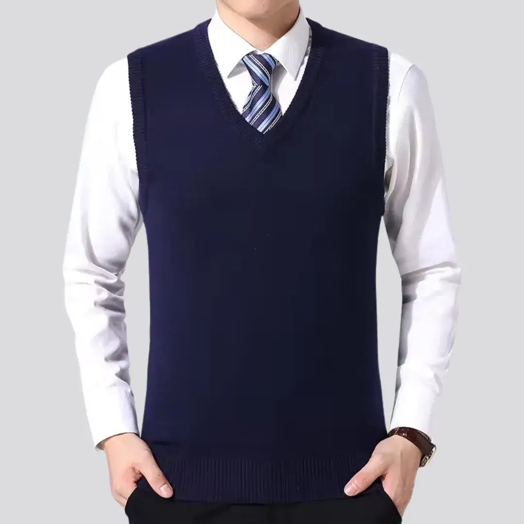 Sleeveless Jumper - Casual Comfort