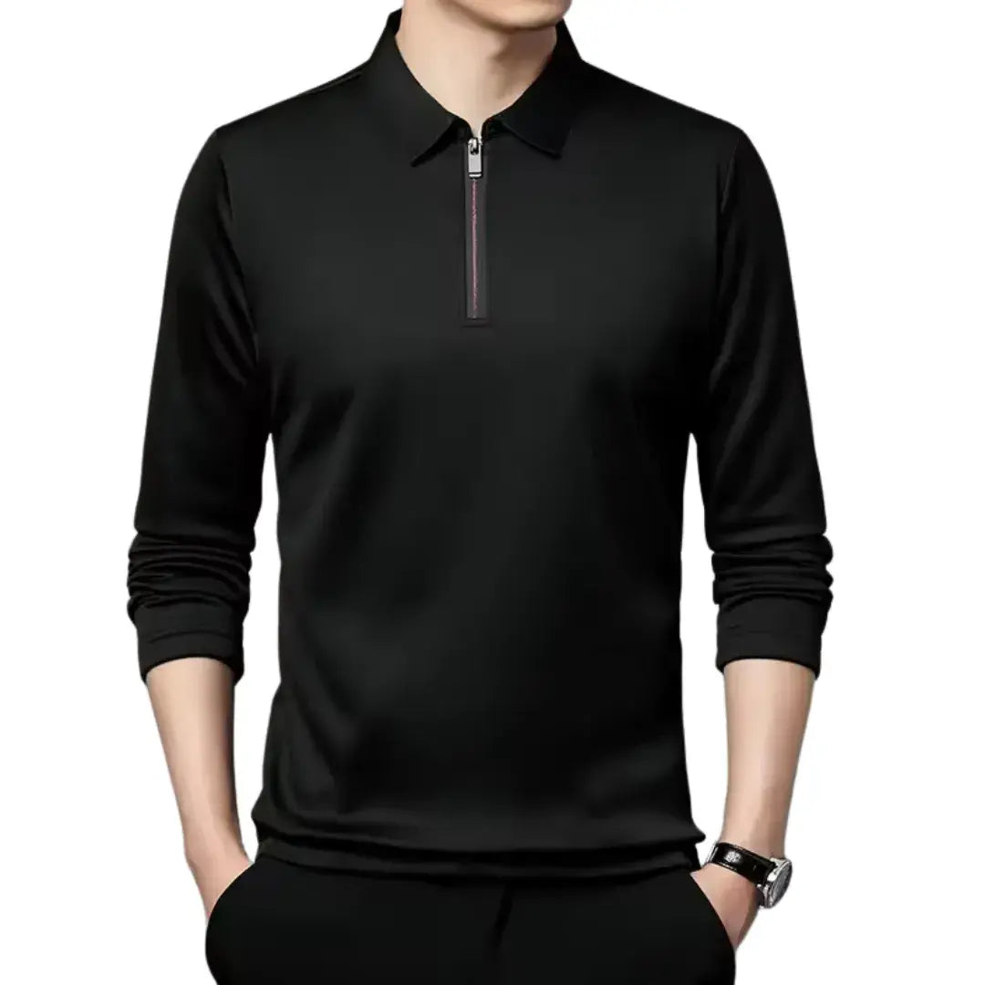 Polo Shirt - Sleek Zip
