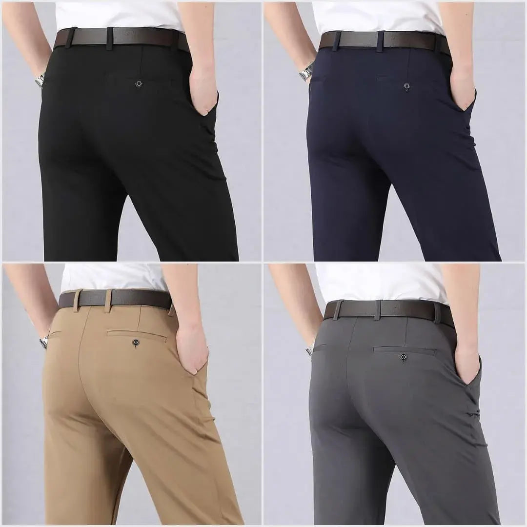 [BUY 1, GET 1 FREE + FREE BELT] - Dress Trousers FlexTech