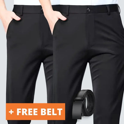 [BUY 1, GET 1 FREE + FREE BELT] - Dress Trousers FlexTech
